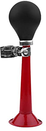 VGEBY1 Fahrrad Hooter, Fahrrad Hupen 2.2inch Portable Bike Air Horn für Mountain & Road Bikes Radfahren Squeeze Ring (Rot)