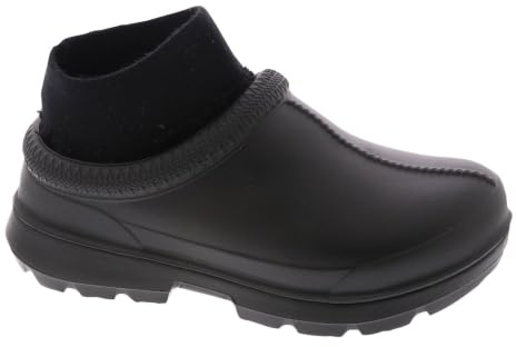 UGG Women's Tasman X Rain Boot, Black, 8