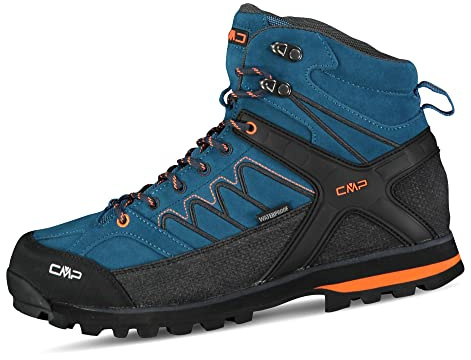 CMP MOON MID TREKKING SHOES WP, Scarpe da Trekking Uomo, Deep Lake-Antracite, 43 EU