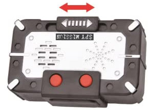 LEXIBOOK - Spy Mission Voice Modifier Spy, Voice distortion effects, Recording up to 5 seconds, black, RPSPY03