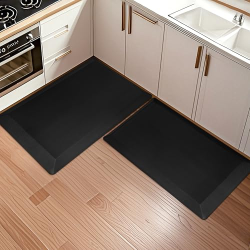 Tyrot 2,4 cm dicke Anti-Ermüdungsmatten für Küchenböden, 50,8 x 81,3 cm, 2 Stück