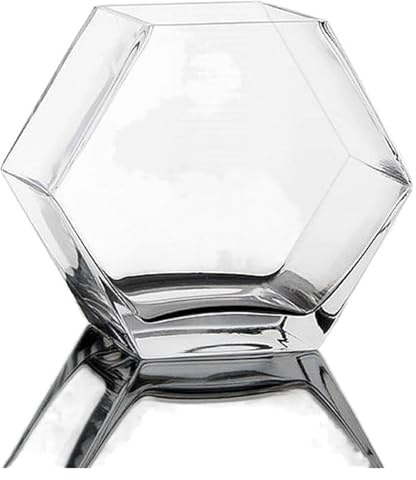 CSYQPDMBDL Kugelaquarium, Goldfischglas, Fischglas Transparent Tischplatte Aquarium Einrichtung Aquarien(Large)