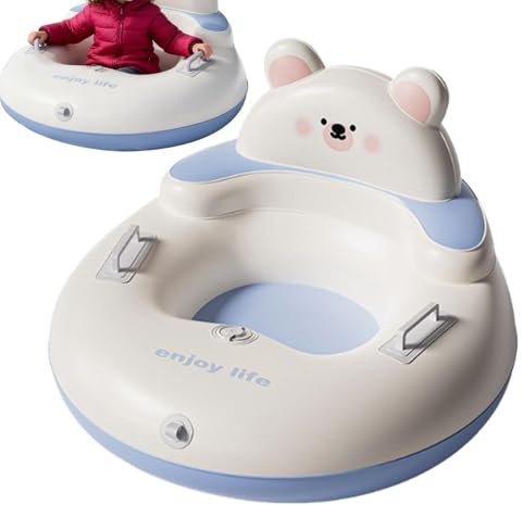 Tubo de Nieve para Niños Juguete Inflable De Invierno Para Trinear Con Asas