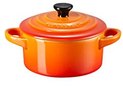 Le Creuset Mini cocotte de cerámica de gres, 10 cm, 0, 2L, Volcanico, 71901100900100