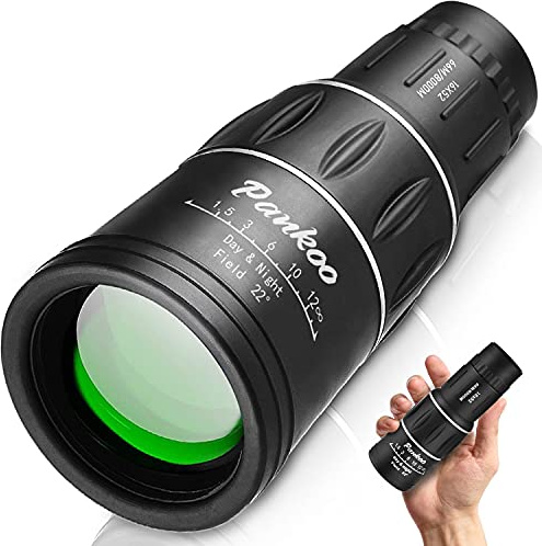 Birthday Gifts for Men Dad Husband Him, 16X52 Monocular Telescope High Powered for Adults, 2023 Power Prism Compact Monoculars for Adults Kids, Gadgets for Men, Valentines Gifts Ideas