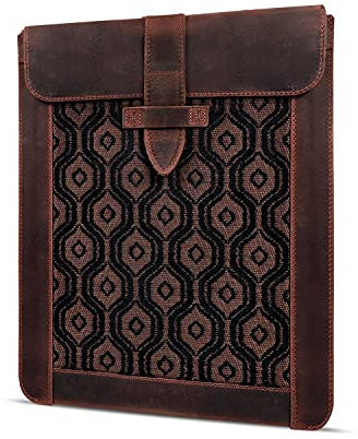 Londo Sleeve Bag en Cuero para iPad y iPad Pro, Funda Protectora Elegante y Resistente para Tablet