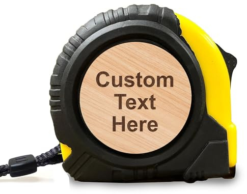 Personalised Tape Measure Engraved 5M Measuring Tape Personalised Gifts for Men Him Dad Retractable Tape Measure DIY Gifts Tool Gifts for Father's Day Birthday Christmas(Design 2)