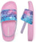 Littleplum Ciabatte da Spiaggia Bambini Ciabatte Bambina Bambino estive Sandali Bambina Pantofole da Mare Ragazzi & Ragazze(A Blu Rosa,28/29 EU)