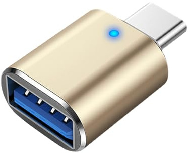 Generico Adattatore Da Lightnng A USB C - Adattatore USB C A USB | Adattatore USB C Maschio A USB Femmina | Type C Connettore Per Tastiera, Chiavetta USB, Telefono Cellulare, Tablet, Auto.