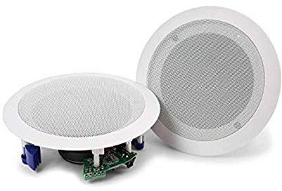 Coppia casse altoparlanti audio bluetooth soffitto incasso casa ufficio 20w