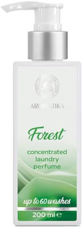 Profumo Bucato Concentrato Foresta 200 ml - Profumo per Bucato - Concentrato per Lavatrice - Deodorante Biancheria - Fragranza Lavaggio - Profumo Liquido Bucato - Fragranza Fresca