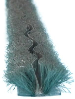 Isolierstreifen Grauer wasserdichter Filz-Zugluftstopper, Wollflor-Dichtungsstreifen, Fenster- und Türbürstendichtung, 5 mm, 6 mm, 7 mm x 6 mm, 8 mm, 12 mm, 10 Meter Geräuschdämpfer (Size : 12mm thic