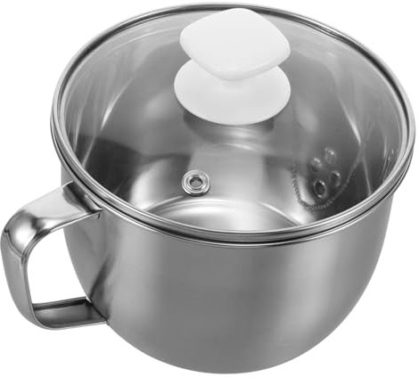 ULTECHNOVO Edelstahl-fettbehälter Mit Ölfilter-design Praktisch Für Suppen Und Saucen Robust Und Leicht Zu Reinigen Mit Sicheren Griffen Für Küche Und Kochen