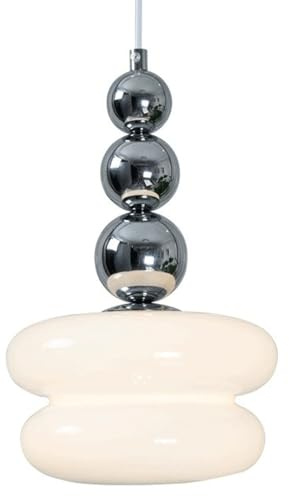 G9 Light Source Single Head Hanging Lamp, Creative Personality Glass Pendant Light, Modern Industrial Style, Living Room Bedroom Balcony Decoration Light Fixtures