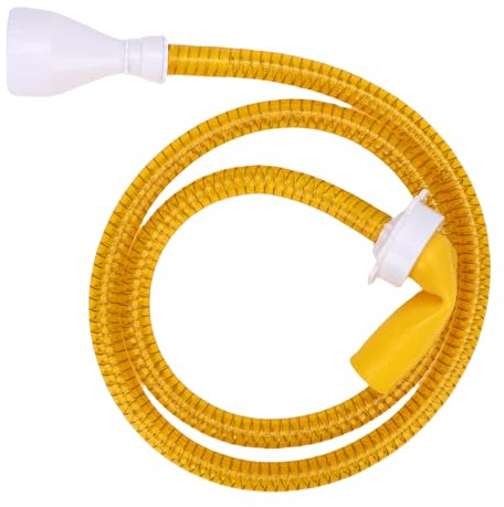 HELEVIA Sink Spray Hose, ABS 5.6FT Portable Sink Hose Attachment Handheld Faucet Sprayer, for Bathing Pets Washing Hair Rinsing Vegetables
