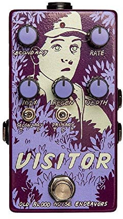 Old Blood Noise Endeavors Visitor Parallel Multi-Modulator - Purple, Classic Style, Guitar Effect Device