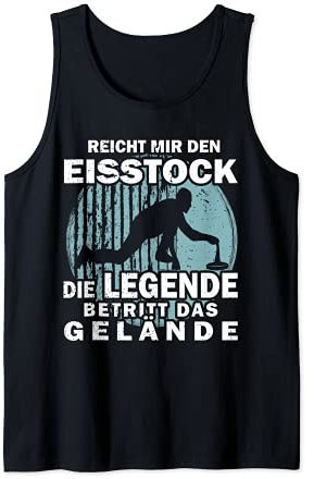 Reicht mir den Eisstock Stockschützen Tank Top