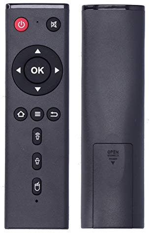 TX3 Mini Télécommande, Mini TV Box Télécommande pour Tanix TX3Max TX3 TX6 TX8 TX9S TX5Max TX5 TX3, pour Smart TV LED LCD Ultra HDTV, Aucun Réglage Requis