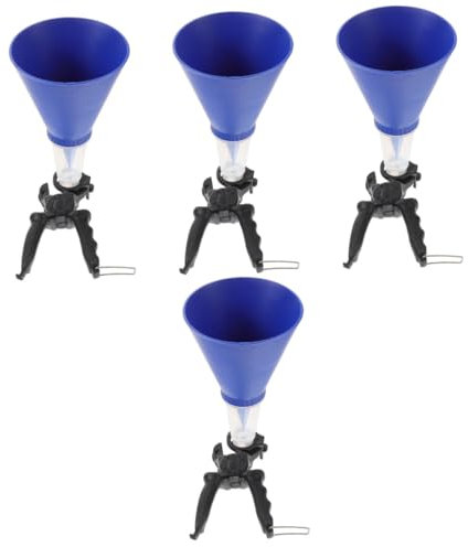 iplusmile 4pezzi Imbuto Per e Carburante Design Bocca Larga Struttura Resistente e Versatile Per Auto e Per Rifornimento Veloce Di Oli e Combustibili