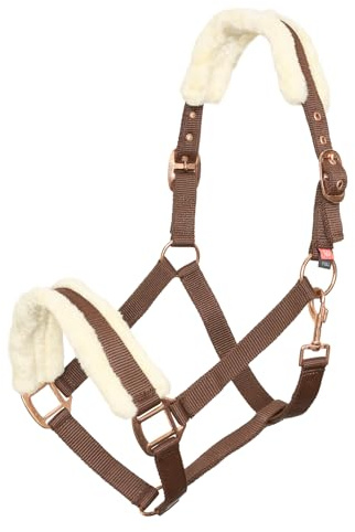 Imperial Riding - Cabezada de Caballos IRHClassic (Potro) (Nogal Marrón)