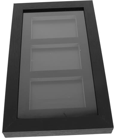 JOINPAYA Wall-Mounted Trading Card Display Frame Case for Sports and Baseball Cards Collection Holder with Easy Installation and Space-Saving Design