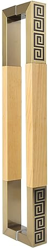 Maniglia per Porta d'ingresso Moderna, Maniglia per Porta, Maniglie per Porta Resistenti, spinta/profondità/100 cm/39 Pollici (profondità 100 cm/39 Pollici)