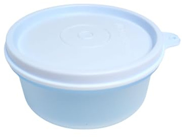 Tupperware Hitparade - Ciotola estiva con coperchio sospeso, a tenuta stagna, 250 ml, 250 ml, 250 ml, colore: azzurro 250 ml