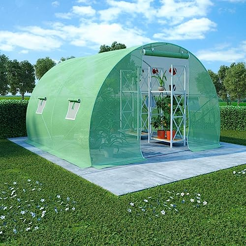Nqyjm Serre 6 m² 3x2x2 m Serre de Jardin Serre Tomate Serre pour Jardin Culture Terrasse Extérieur