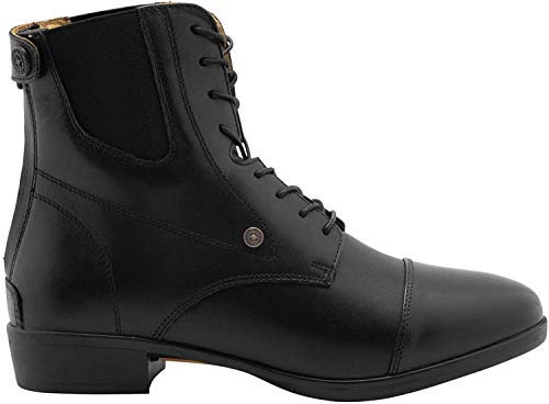 SUEDWIND FOOTWEAR Advanced II BZ Lace Reit-Stiefelette mit Reißverschluss | Rindsleder Schlüpf-Schuh mit Schnürung | Tolle Passform | OrthoLite Sohle für maximalen Komfort | Boots | Schwarz Gr. 38