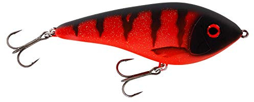 Westin Swim Glidebait - Jerkbait, Farbe:Fire, Länge/Gewicht/Schwimmverhalten:12cm / 53g / suspending