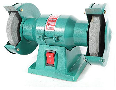 250W 220V Doppelschleifer Schleifmaschine Schleifbock Doppel Schleifgerät für Hausgebrauch