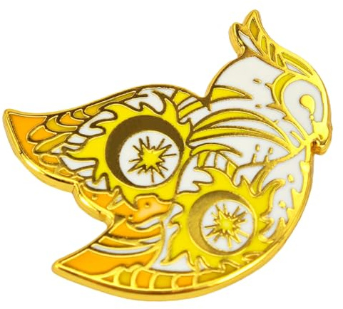 Leraverppy Enamel Pin,Gold Owl Lapel Pin,Unique Metal Badge,Cute Engraving Bird Brooch,Gift for Art and Fashion Enthusiasts Animal Lovers Teens Friends Family,Daily Wear Accessory,DIY Decor