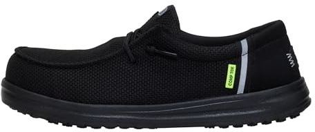 HEYDUDE Wendy Work Comp Toe - Black/Black