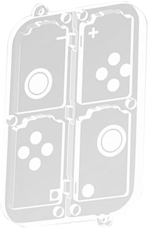 JUCHRZEY -spelkortshållare för för Switch 2 4 Game Card Slots Skyddande spelkort Storage Box Transparent PC -spellagring Fall för Switch -tillbehör