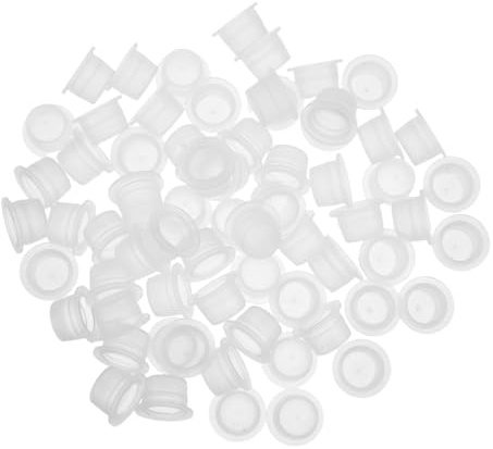 IWOWHERO 200 Pièces Bouchons Universels Plastique Transparent Bouchons de Remplacement pour Bouteilles Pots à Fleurs Tubes avec Joint Détanchéité pour et Usage