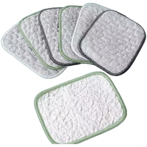 Lot de 5 chiffons à vaisselle en fil de fer à récurer pour un nettoyage efficace de la cuisine et multi-usage (10 pièces)