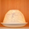 NOV8E Nordic Lights Nordic Lights Portavelas de té, juego de pantalla y plato, sala de estar, mesa de comedor, accesorios de decoración del hogar, porcelana, tamaño único, patrón blanco