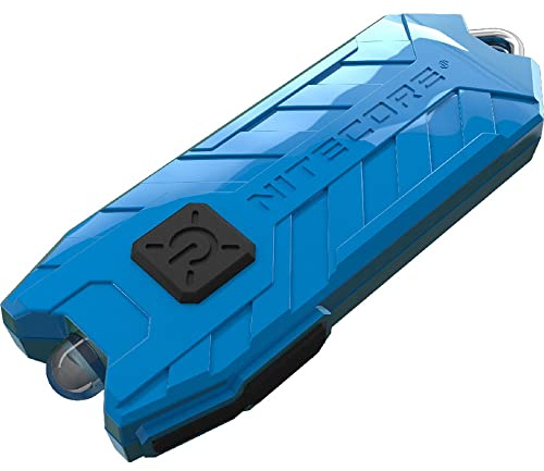 Nitecore TUBEV2A unisex vuxen nyckelring lampa, azur, 57 mm