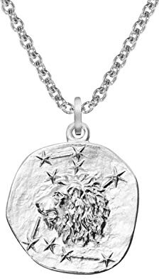 trendor Sternzeichen Löwe mit Halskette 925 Silber Ø 16 mm 08441-08-60