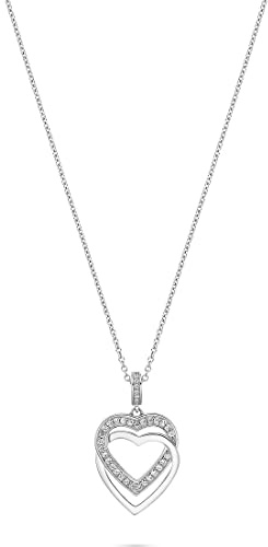 JETTE Damen-Kette 925er Silber 39 Zirkonia 32018216
