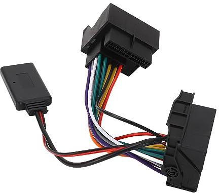 Auto Bluetooth Modul, Bluetooth 5.0 Radio AUX Kabel Kabelloses Bluetooth AUX Kabel Radio AUX Adapter Kabel 12 Pin Ersatz für W169 W245 W203 W209 W164, Bluebooth für Autos
