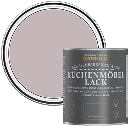 Rust-Oleum abwaschbare Küchenschrankfarbe in lila mit Seidenglanz Finish - Flieder Wein 750ML