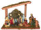 Belén Navidad Completo Con 9 Figuras 20x15cm - Portal o Pesebre Incluido - Figuritas Para Completar Tu Belén