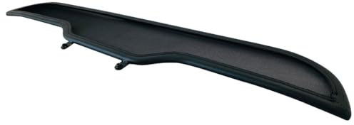 PureWind Windschott kompatibel mit Chrysler Crossfire Baujahr 2003-2008 (Schwarz) – Windschott Universal mit Anbaumaterial ohne Tasche