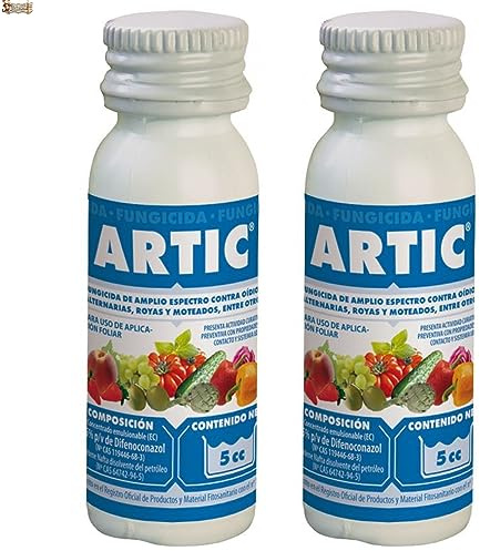 BricoLoco.com Fungicida sistémico amplio espectro contra oídios, alternarías, royas, moteados, etc ¡¡¡PACK 2 uds.!!! Aplicación foliar. Actividad curativa y preventiva (2)