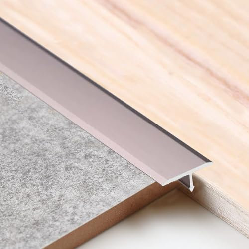 Bande De Jonction Profilé De Transition De Sol, Imperméable Profil De Transition En T, Barre De Seuil Rattrapage De Niveau, Durable Bande De Moulure De Bord Pour Moquette Et Revêtement De Sol