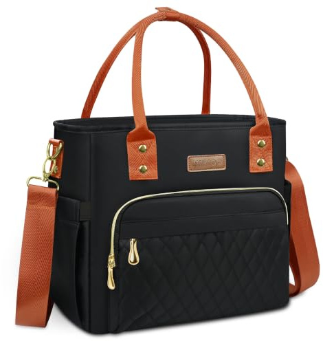 MIYCOO Sac à lunch Boîte à lunch pour femmes - Sac isotherme étanche pour femmes - Grand sac fourre-tout pour le déjeuner Adultes