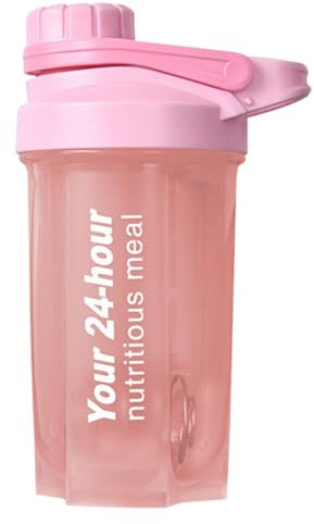 EACHPT Protein Shaker,Shaker per proteine da 600 ml per frullati di integratori,shaker per proteine con tappo a vite,setaccio e scala graduata|A prova di perdite,senza BPA