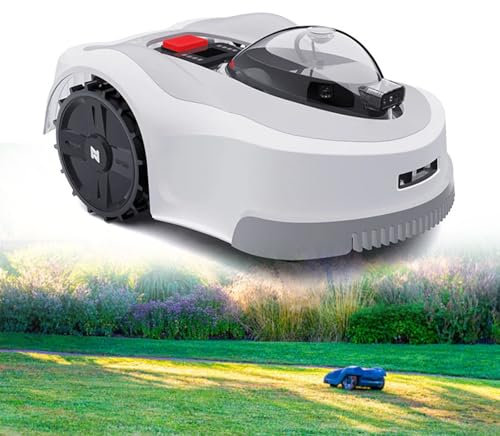 WEIMILOR No Boundary Wire Robotic lawn mower for a perfectly maintained lawn. Easy setup and installationRTK+Vision Mapping, AI Obstacle Avoidance, UP to 0.78 Acre, APP Control,3000㎡