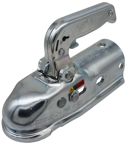 Kugelkupplung SPP TYP BC 3000.1 Ausführung 6D bis 3000 Kg 50mm Rundrohr Bohrung 12/12mm passen für Alko AK270, Albe EM 220 R B, EM 300 R B